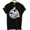 Hello I'm Johnny Cash Man in Black Middle Finger T-shirt