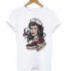 Hello Sailor Pin Up Girl T-shirt