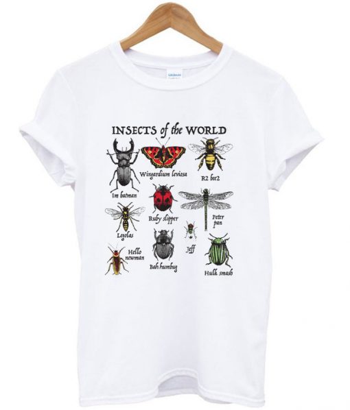 Insects Of The World T-shirt