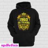 January 1960 58 Years Of Being Awesome Hoodie