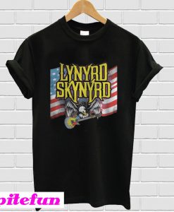 Lynyrd Skynyrd American Flag Eagle Guitar T-shirt