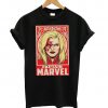 Marvel Boys Captain Marvel Ornament T-shirt