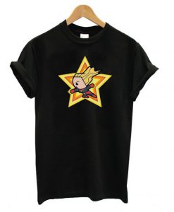 Marvel Girls Kawaii Captain Marvel T-shirt