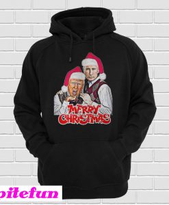 Merry Christmas From Putin And Trump Hoodie