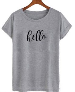 People Tree Organic ‘Hello’ T-Shirt