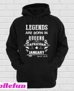 Queens are born in january Hoodie