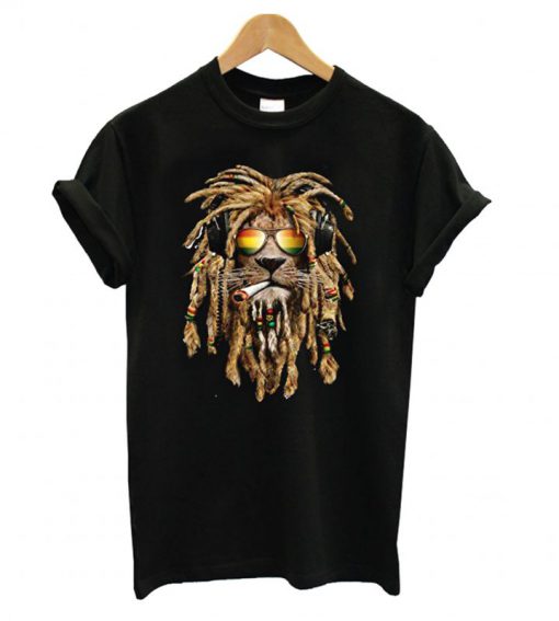 Rasta Reggae Lion T-shirt