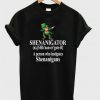 SHENANIGATOR Definition A person who instigates Shenanigans T-shirt