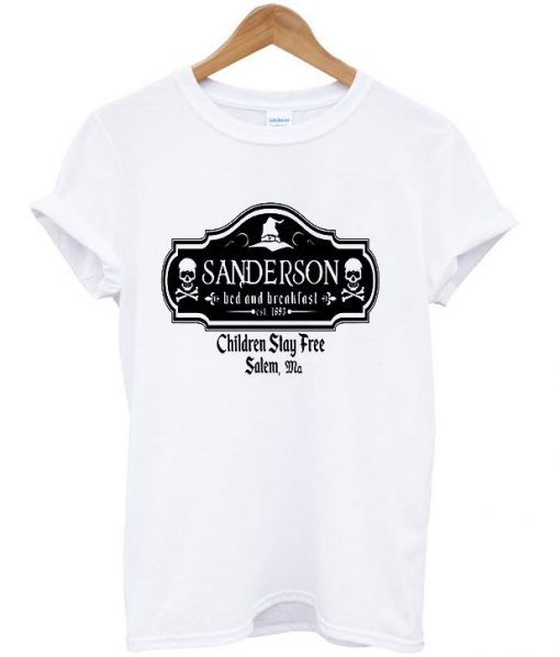 Sanderson Bed And Breakfast Children Stay Free Salem Ma T-shirt