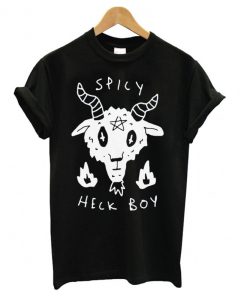 Satan Goat Spicy Heck Boy T-shirt