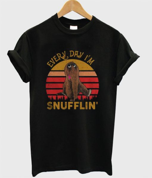 Snuffleupagus every day I’m snufflin T-shirt