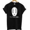 Spirited Away No Face Kaonashi Harajuku T-shirt