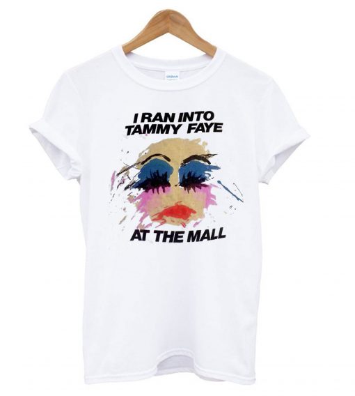 Tammy Faye Bakker I Ran Into Tammy 80s Tour Vintage T-shirt