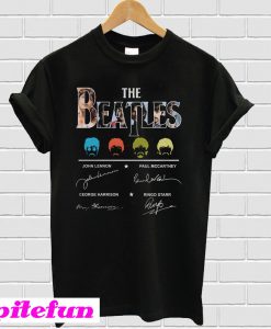 The Beatles Hair John Lennon Paul McCartney George Harrison Ringo Starr T-Shirt