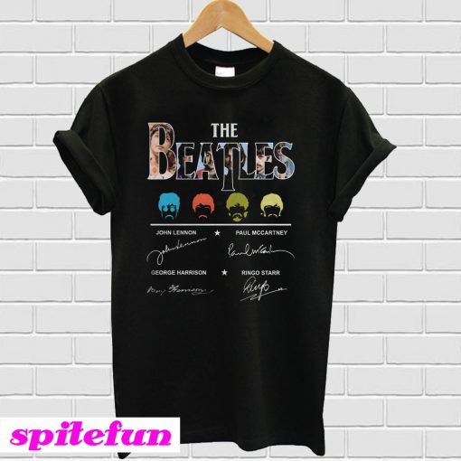 The Beatles Hair John Lennon Paul McCartney George Harrison Ringo Starr T-Shirt