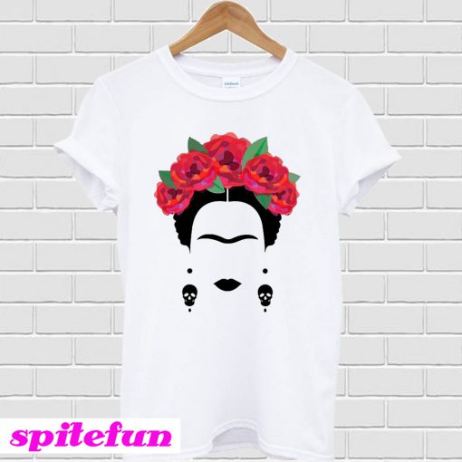 The flower girl skull T-shirt