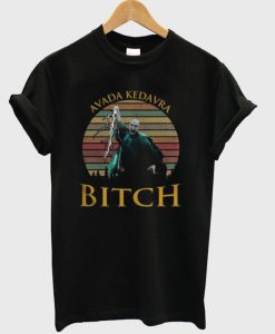 Voldemort Avada Kedavra bitch T-shirt