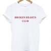 Broken hearts club T-shirt