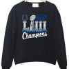 Colts LII super bowl champions Sweatshirt