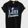 Colts LII super bowl champions T-shirt