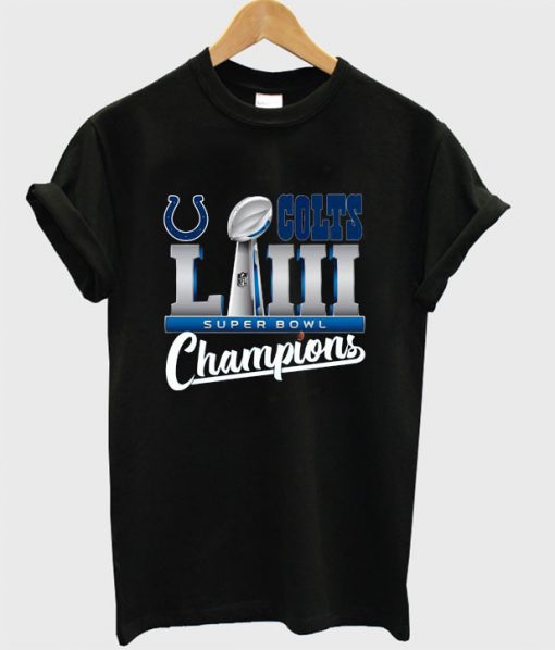 Colts LII super bowl champions T-shirt
