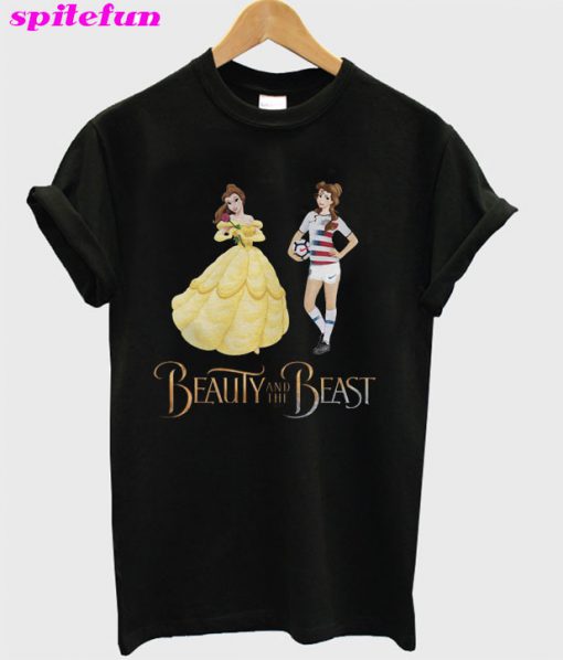 Beauty And The Beast Belle Soccer T-Shirt