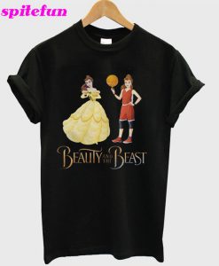 Beauty And The Beast Belle Basketball T-Shirt