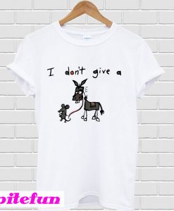 I Don't Give A Rat Donkey T-Shirt