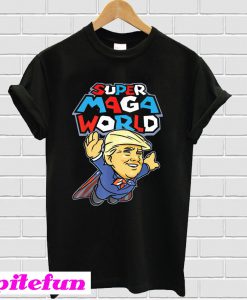 Donald Trump Super Maga World T-Shirt