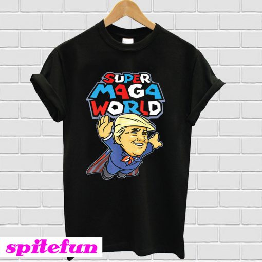 Donald Trump Super Maga World T-Shirt