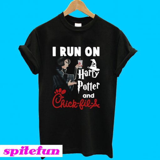 Harry Potter and Chick-Fil-A I run on T-shirt