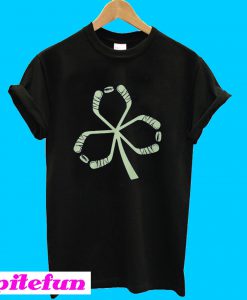 Hockey Clover st Patricks Day T-shirt