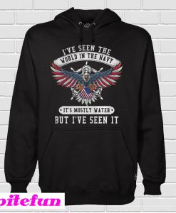 I’ve Seen The World In The Navy It’s Mostly Water Hoodie