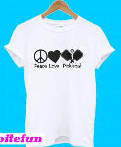 Peace love pickleball T-Shirt