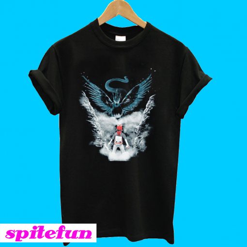 Pokemon articuno legendary bird encounter blue team mystic T-shirt