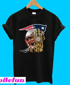 Tom Brady Patriots Thanos T-shirt