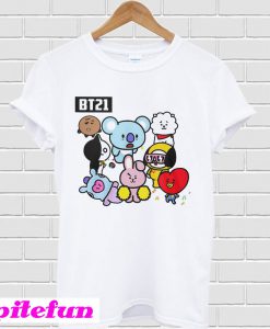 BT21 vs BTS art chibi T-Shirt