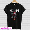 Hoops basketball never stops T-Shirt