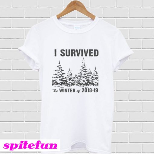 I Survived The Winter Of 2018-19 T-Shirt