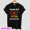 October Girl Living My Best Life Betty Boop T-Shirt