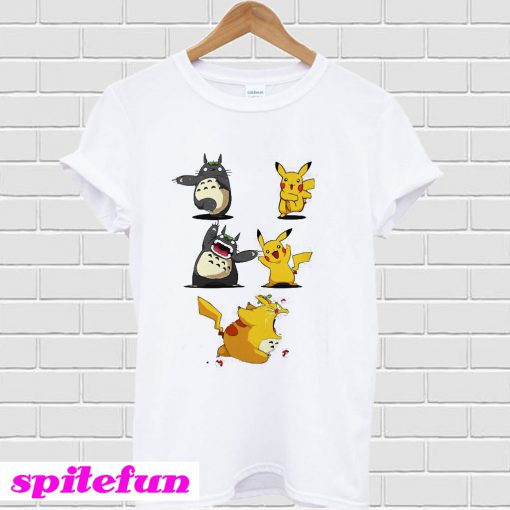 Pikachu fusion Totoro became Totochu or Pikaro T-Shirt