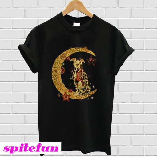 Pitbull moon T-Shirt