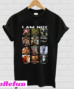 Vegan I am not food T-Shirt