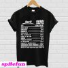 Born In April Born Facts T-Shirt