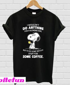 Snoopy i wouldn’t do anything for a klondike bar T-Shirt