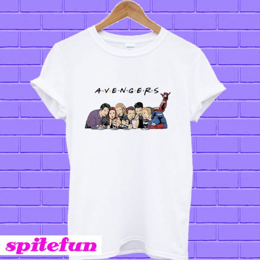 Avengers friends hulk black widow Thor Hawkeye Captain T-Shirt