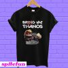 Captain Marvel’s cat bring me Thanos T-shirt