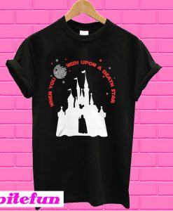 Darth Vader Mickey When You Wish Upon A Death Star T-shirt