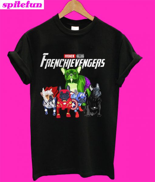 Frenchievengers French bulldog T-Shirt