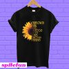 Guys Sunflower girl with tattoos pretty eyes and thick thighs T-shirt